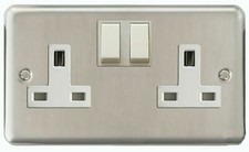 Volex 13A DP 2 Gang Switched