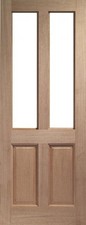 Ext Hardwood Malton Door 838x1981x44mm 33x78" No Glazing Edge Damage