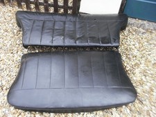 MORRIS MINOR REAR SEATS IN BLACK VGC