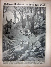 Original Old Antique Print