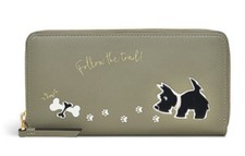 RADLEY GREEN ZIP AROUND PURSE WALLET LARGE LTD NEW!!!