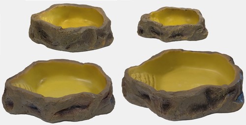 Reptile water feeding dish - reptile,