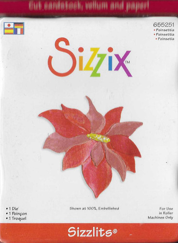 Sizzix sizzlits poinsettia - sizzlits,