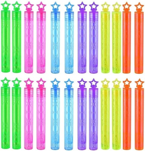 Neon bubble tubes - neon, star