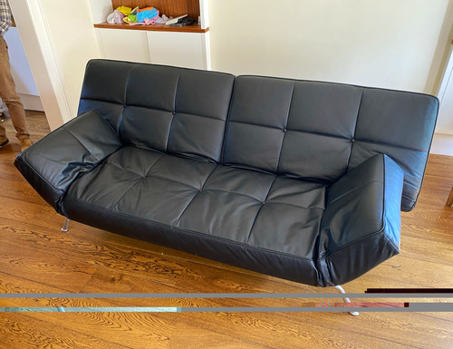 Ligne roset black - ligne, leather