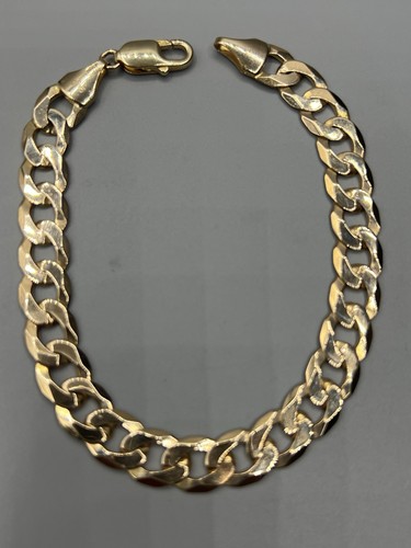 Gents 9ct curb - 9ct,