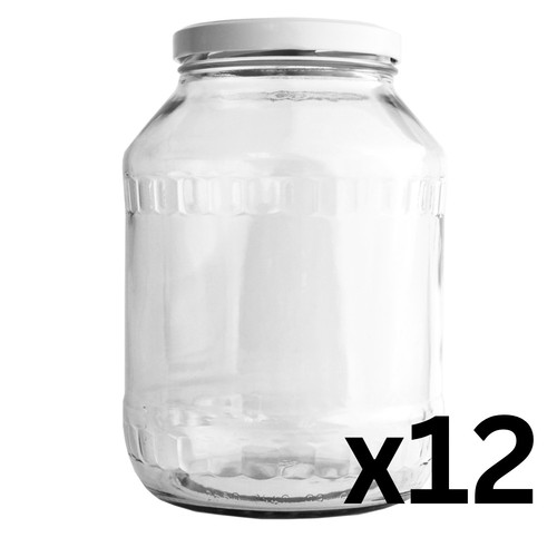 Glass jars with lid - glass,