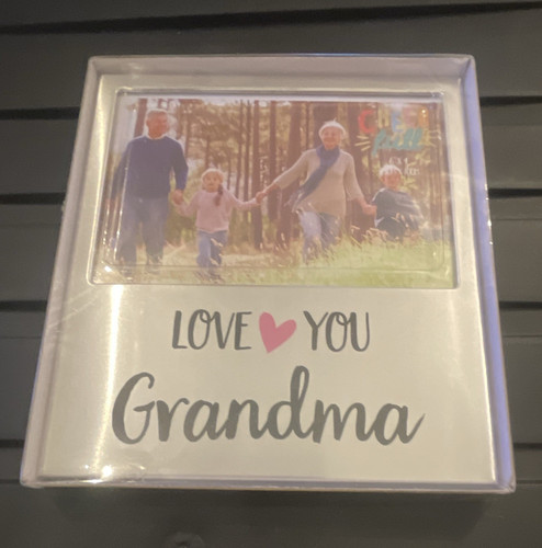 Love you grandma - "love, grandma"