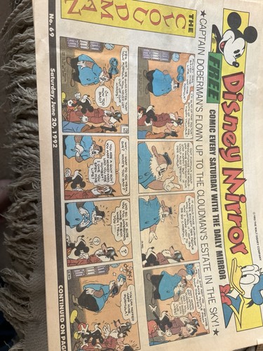 Disney mirror comic - disney, daily