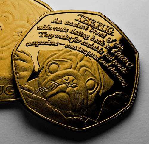 The pug 24ct gold - pug',