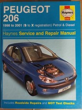 Peugeot 206 haynes car manuals