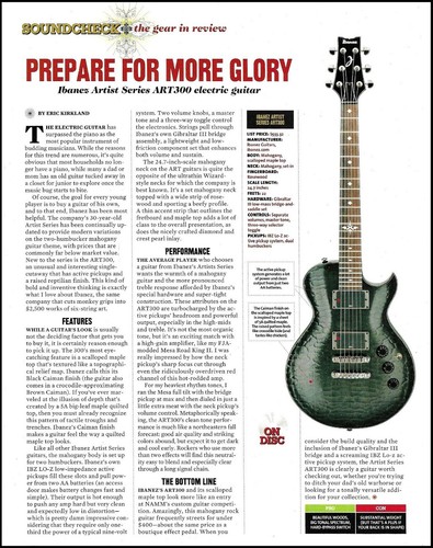 Ibanez artist series art300 - series,