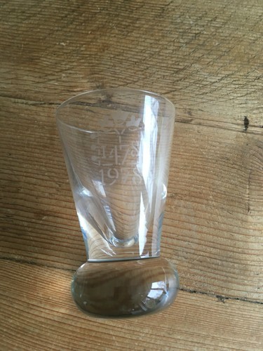 Masonic firing glass 1478 1978 - masonic,