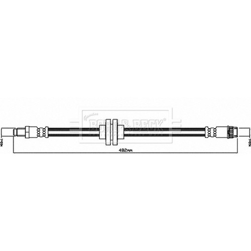 Brake hose for renault captur - for,