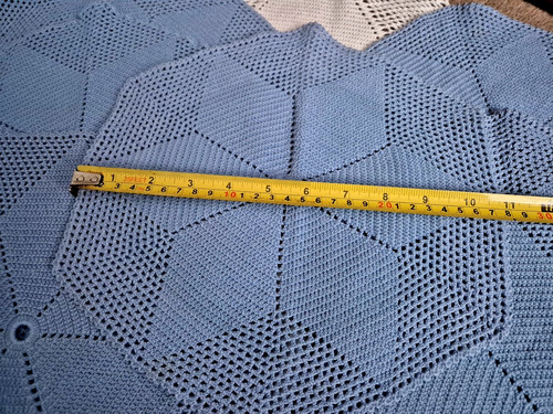 Handmade crochet table - 10,