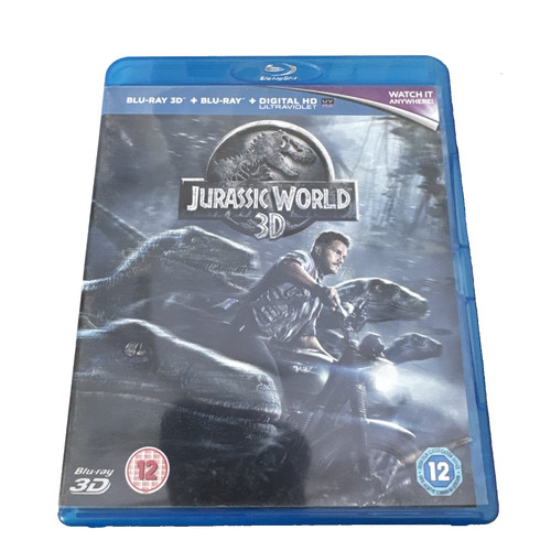 Jurassic world bluray - world, 3d