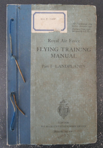 Raf flying training manual - training,