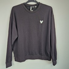 Divided Disney Mickey Mouse black jumper size XL NEW