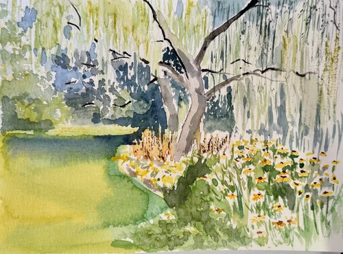 Original watercolour painting - watercolour,