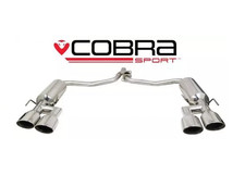 Cobra Sport Mercedes C Class C200 C220 C250 W204 Dual Rear Exhaust System AMG