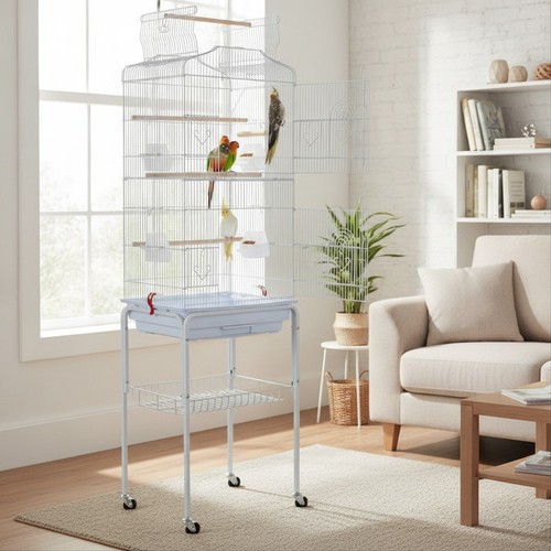 Metal bird cage for - bird,
