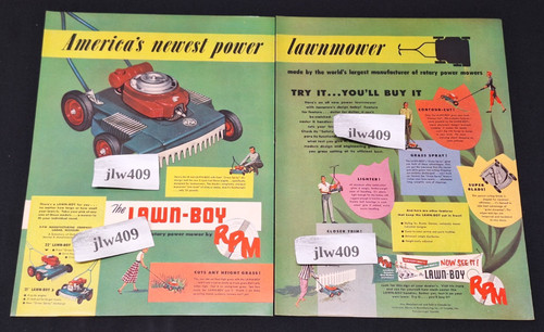 1953 lawn boy power - 1953, mower