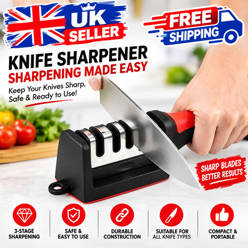 Stages knife sharpening - 4,