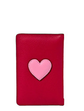 RADLEY My Love Red Leather Small Zip Top Card Purse Coin Purse - New With Tags