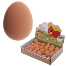Bouncy Fake Egg Rubber