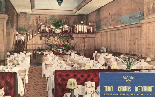 Three crowns restaurant dining - three,