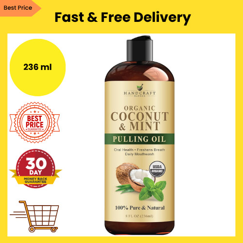 Coconut oil pulling - pulling, w/