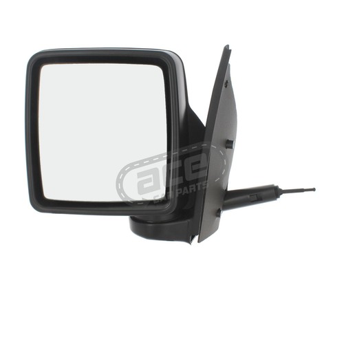 Cable control wing door mirror - door,
