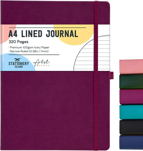 Lined notebook 320 - 320, pages