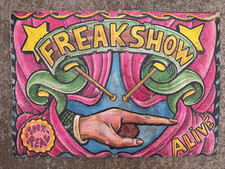 Wooden Fairground Sideshow