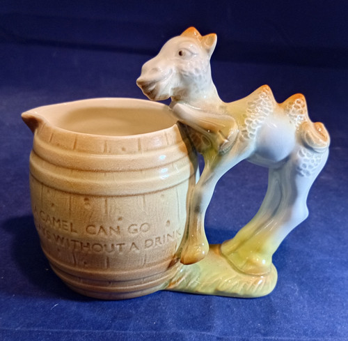 Hornsea pottery camel jug - pottery,