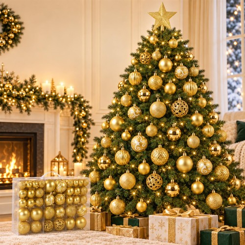 Gold 101 piece christmas - 101,