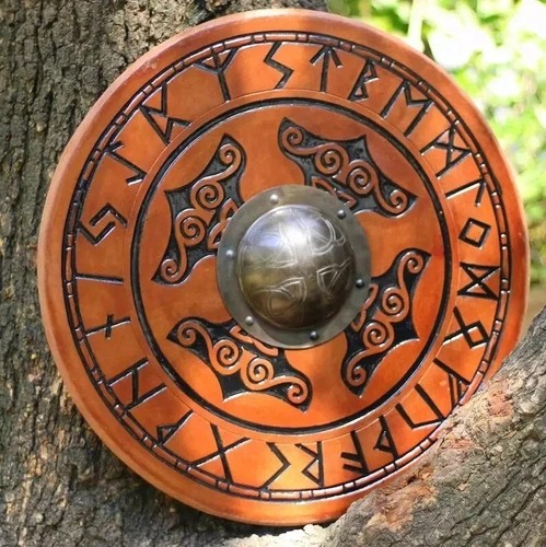 Viking shield thor hammer - thor,