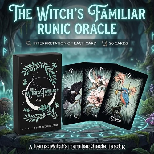 The witch familiar - witch's, runic