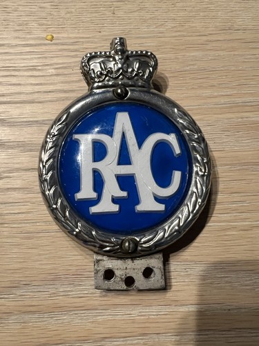 Original restored rac badge - original,