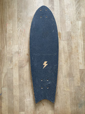 Black longboard Cruiser deck