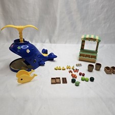 Sylvanian Families Farm Shop And Whale Sand Pit + Accessories 