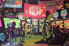 Disney Pixar WRECK IT RALPH Arcade Ltd Edition of 60 Screen Print Florey 2016 ❤️