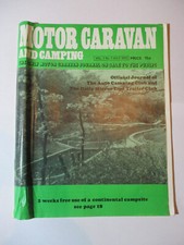 Motor Caravan and Camping Magazine JULY 1972 Trigano 402 Tent Trailer Test
