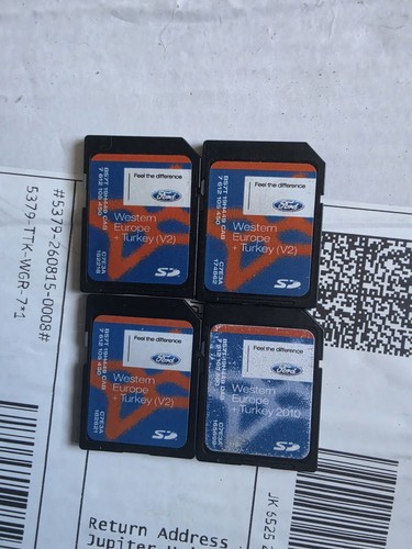 Ford sat nav card - sd,