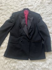 Vintage Tuxedo. Sovereign Collection Debenhams. 42inch Chest. Long. Black