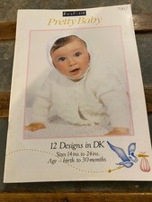 Hayfield Pretty Baby Knitting Pattern Booklet 12 Designs in DK 7062