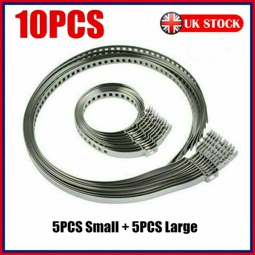 Boot clips kit stainless - cv,