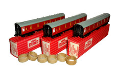 HORNBY DUBLO 4078 BR SLEEPING CAR TRAIN *MINT / UNUSED* BOXED X 3