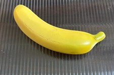 Unbranded Plastic banana 7 inches long faux fruit  decorative 