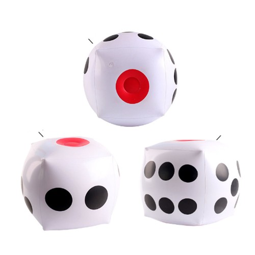 15in jumbo inflatable dice - jumbo,